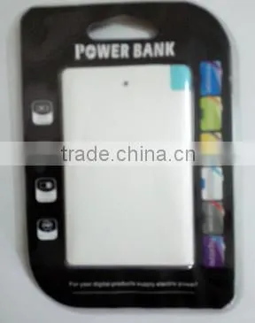 Cheapest Polymer Slim Credit Wallet 1800mah Power Bank With Mic Cable Biut in photo-6