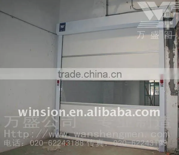 High Speed Roller Shutter Door PVC Door Rolling Shutter International Type photo-4