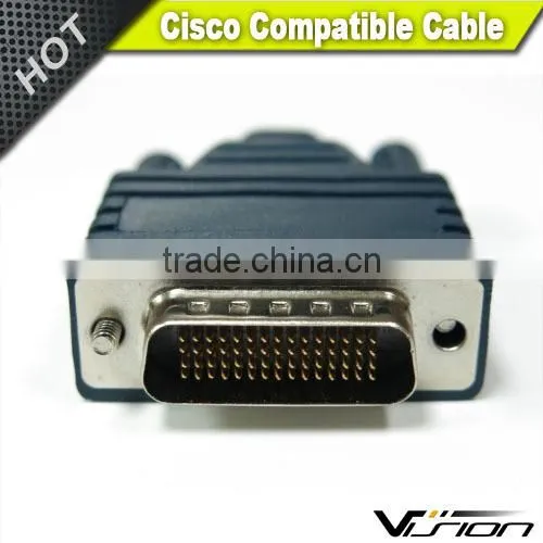 Dark Blue High Density LFH60 Loopback Adapter DB60pin Compatible With Cisco WIC-1T photo-2
