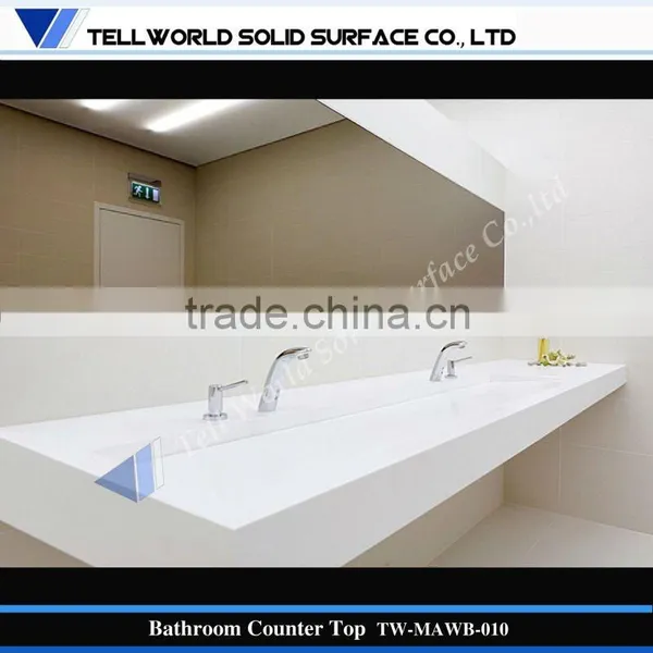 Artificial stone marble bathroom furniture of vanity basin