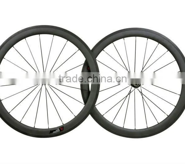2015 New UD Matte Carbon Bike Road Wheelset,50mm Tubular Wheel