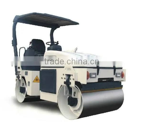 mini roller LTC203 double steel-wheeled vibratory roller
