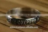 Silver 925 Russian Orthodox Ring. Burnished Silver