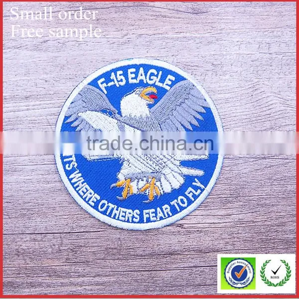 Custom University Embroidery Textile Chapter Patches photo-3