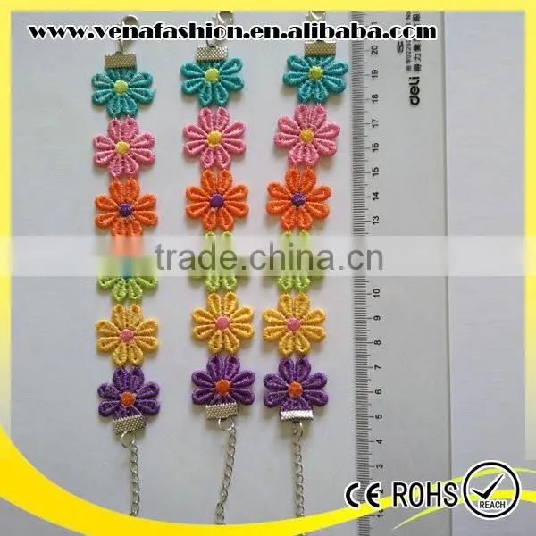 Good Quality Korea New Style Sunflower Lace Bracelet photo-4