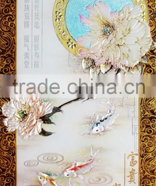 Home Decorating Hanging Modern Glass Painting photo-5