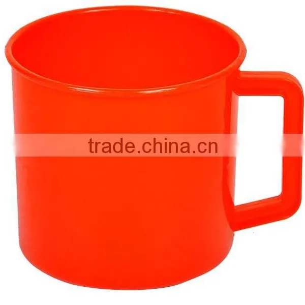PLASTIC MUG WITH HANDLE 614