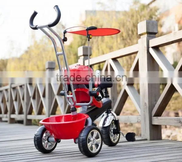 20125 Baby Tricycle CC902 With 3 Point Belt, U Shape Frame Keep Your Baby Safe and Suitbale Pass En71 photo-6