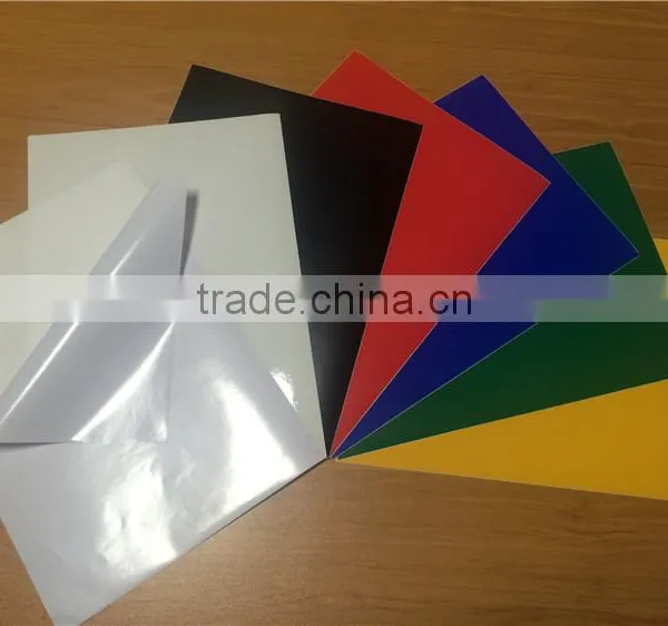 White/clear/colored Pvc Self Adhesive Foil for Label Film photo-2