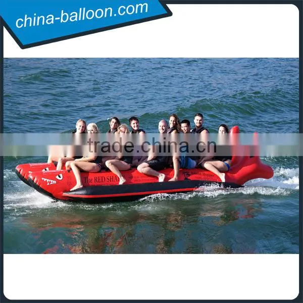 Inflatable Banana Boat, Inflatable Banana Red Boat, Towing Boat for Sale photo-2