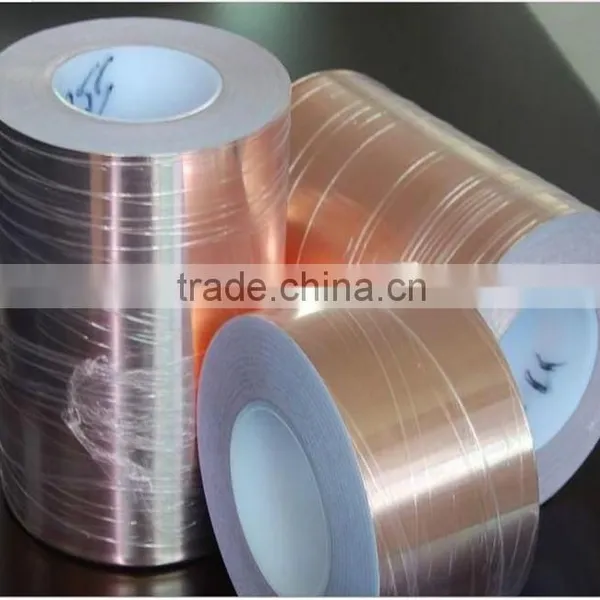 Provide 0.05mm Insulation Copper Foil Rolled Tape for Electrical Use photo-2