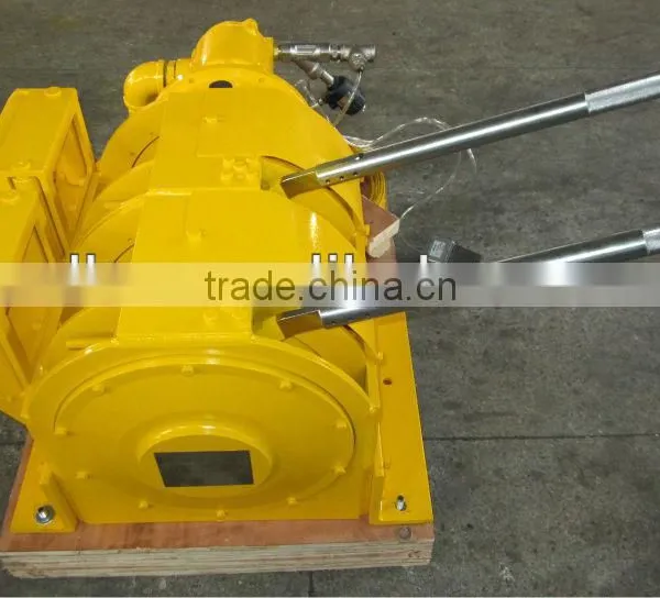 800KGS Double Drum,Piston Motor,Underground Mining Air Scraper Winch With Scraper Pan photo-5