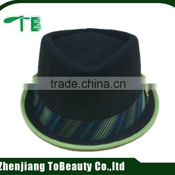 Wholesale Black and Grey Wool Hat photo-4