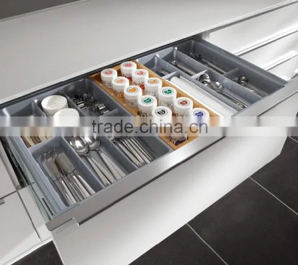 Modular High Gloss Kitchen Cabinet Modern Kitchen Furniture Design Prefabricated Kitchens photo-3