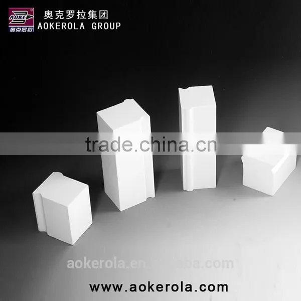 High Alumina Brick Lining Brick for Ball Mill/alumina Lining