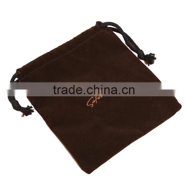 Custom Velvet Drawstring Pouch Bag photo-2