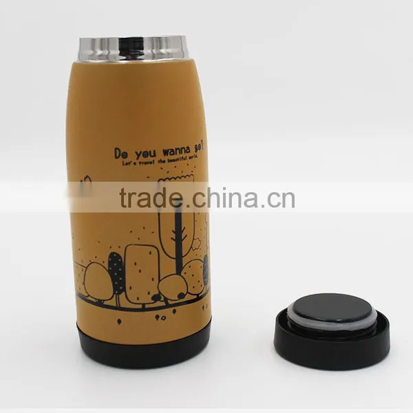Wide Mouth Stainless Steel Thermos Water Bottle / Vacuum Bottle With Lid photo-4