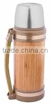 Vacuum Cup With 100%natural Bamboo
