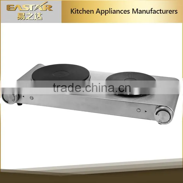 230V 2500W Stainless Steel Surface Cooking Hotplate for Home Kitchen Use Electric Cooking Plate photo-2