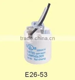 E26 Electric Ceramic Lamp Holder