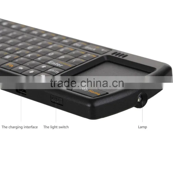 2.4g Mini Touchpad Mouse Wireless Keyboard for Panasonic Viera Smart tv photo-4
