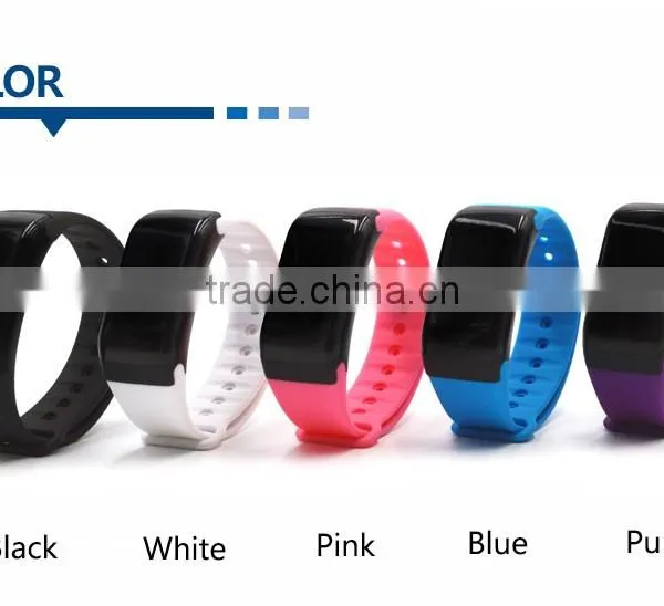 Factory Price Fashion Sleeping / Calories Monitoring Bracelet With IP67 Waterproof Wrist Watch