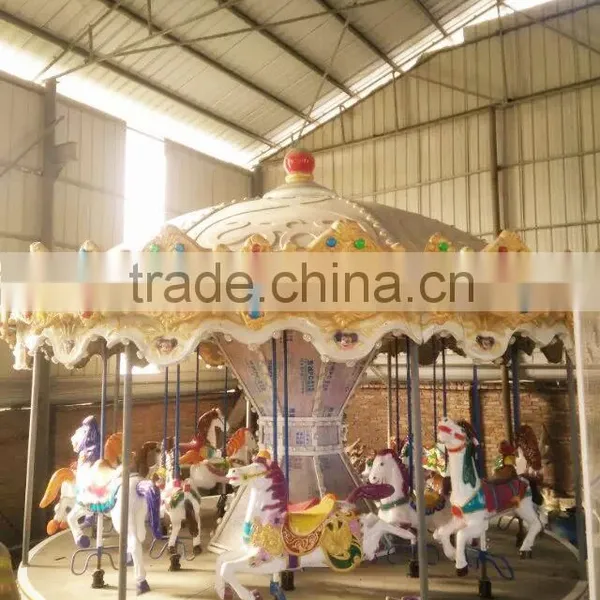 Carnival Amusement Equipment Merry go Round Family Rides Carousel for Sale photo-6