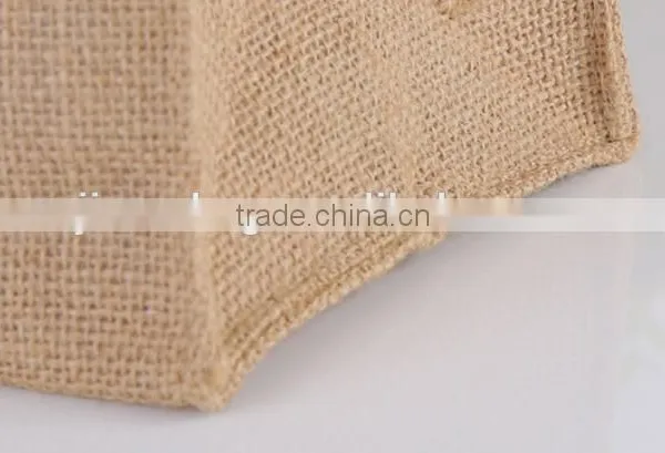 Attract Visitors Trade Show Bags Exhibition Souvenir Gifts Jute Bags Wholesale photo-4
