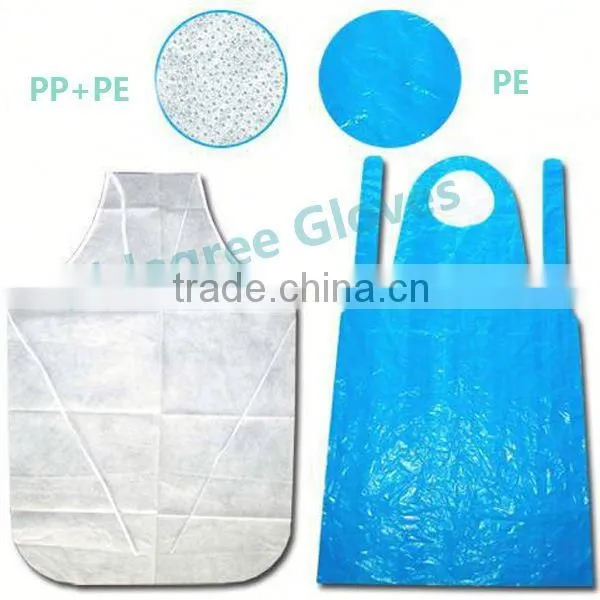 Clear Dental Cooking Plastic Apron photo-2