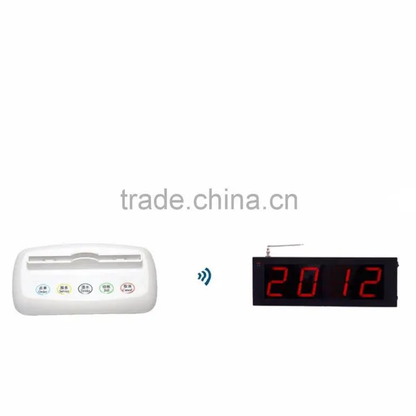 Hot Selling Convenient Restaurant Wireless Waiter Call Button System photo-3
