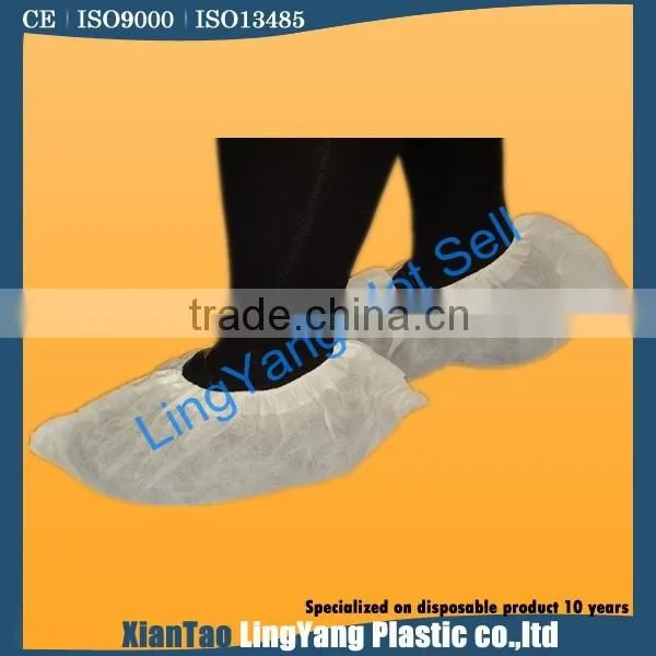 Blue Medical PP Nonwoven Shoe Cover,disposable Surgical Overshoes photo-4