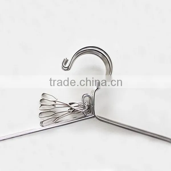 Wholesale Wire Stainless Clothes Hanger photo-2