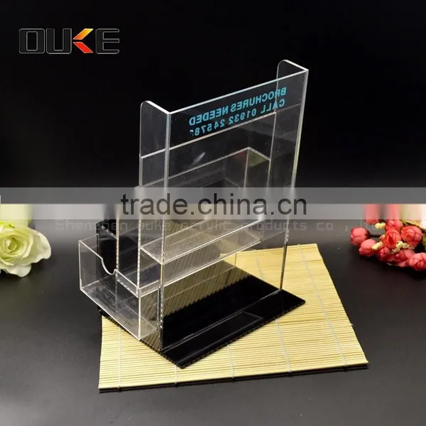 Good Quality Best Selling Clear Acrylic Brochure Holder photo-2