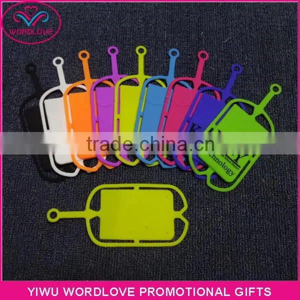 New Fashion Silicone Mobile Holder With Card Pocket Backside photo-4