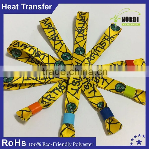 Party Wristbands With Plastic Lock/Woven Thread Wristband/Woven Thread Bracelet photo-3