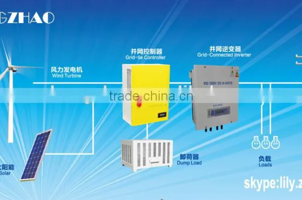 50kw Grid-tie Wind Turbine System Controller With Three Phase Dump Load photo-2