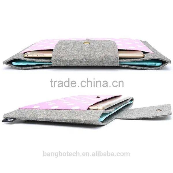 Colorful Canvas Laptop Bag for Macbook Ipad Tablet pc Carrying Cover Case photo-5