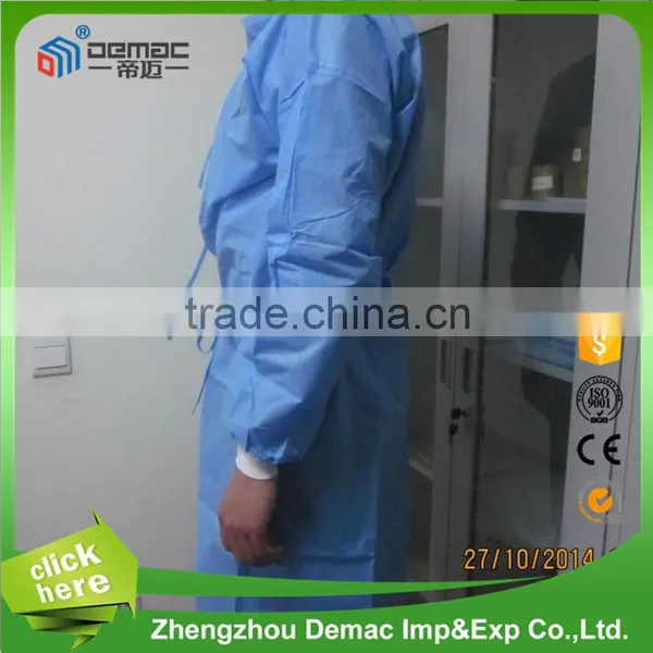 Fashion & High Quality Nonwoven Medical Gown Nonwoven Gown