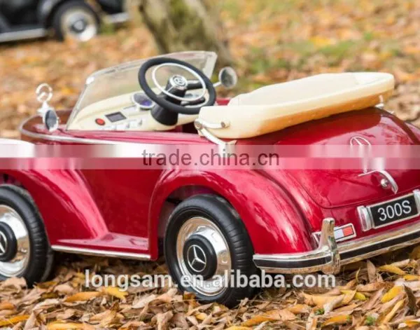 Licensed Mercedes Benz 300s 12v Battery Operated Car Toy Ride on Car for Kids With 2.4G R/C photo-4