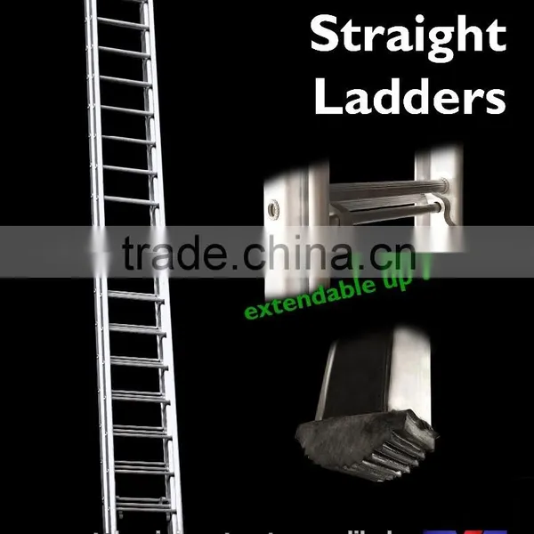 Aluminium 3 Section Straight Ladders 19 Ft.