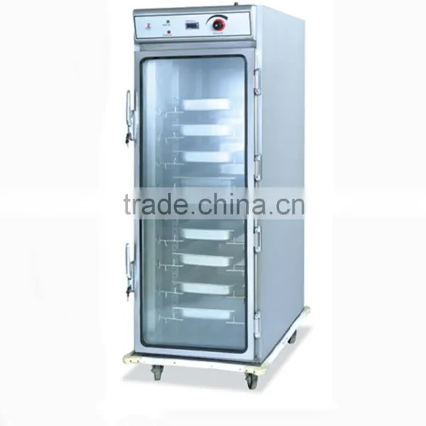 Commerical Stainless Steel Electric Hot Food Warmer Cabinet Food Warmer Cart for Sale photo-6