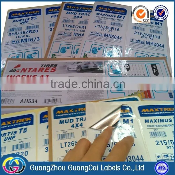 Custom Glossy Car Type Label photo-2