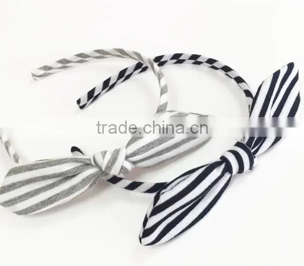 Newly Bowknot Hair Band for Woeman Bow Headband and Fabric Hair Band photo-3