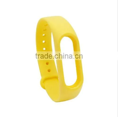 High Quality Silicone Colorful Straps Replacement For Xiaomi Mi Band 2 Wrist Strap Mi Band 2 Smart Bracelet Wristband Accessorie photo-4