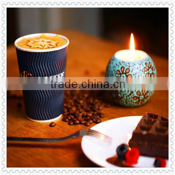 Disposable Ripple Wall Paper Cup for Christmas Wholesale photo-6