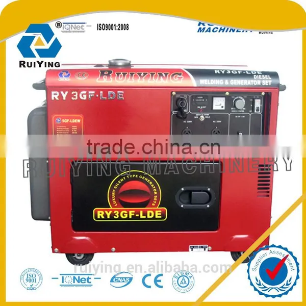 5KVA Diesel Generator, portable disel generator set, generator