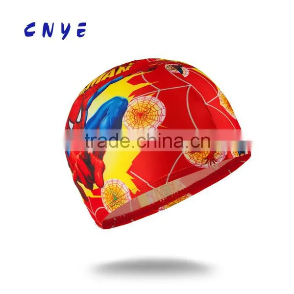 2016 Carton Chinese Traditional Silk Caps Hat Cartoon Swim Hat Caps And Hats. photo-2