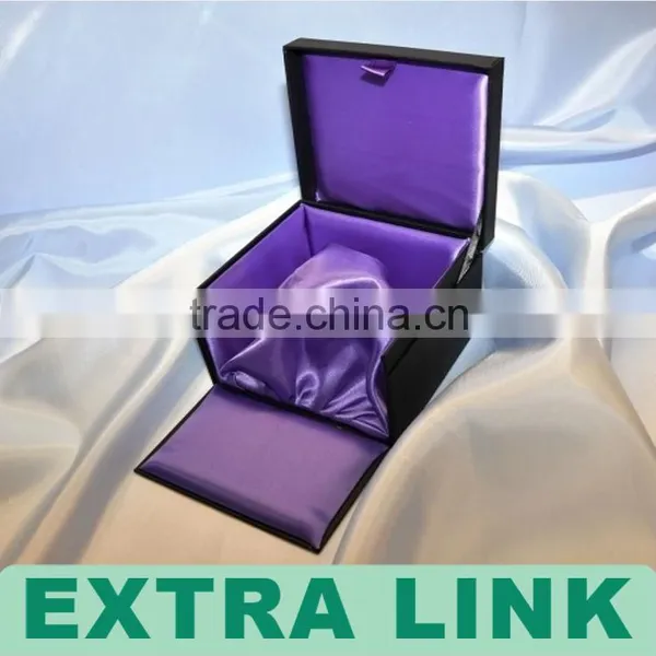 Purple Color Custom Printing Design Double Open Door Perfume Package Box photo-4