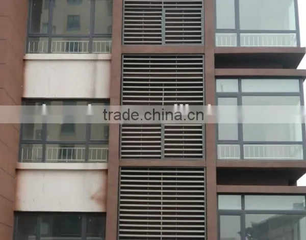 Aluminium Extrusion Profiles for Exterior Wall Cladding Aluminium Louvers/shutters photo-3