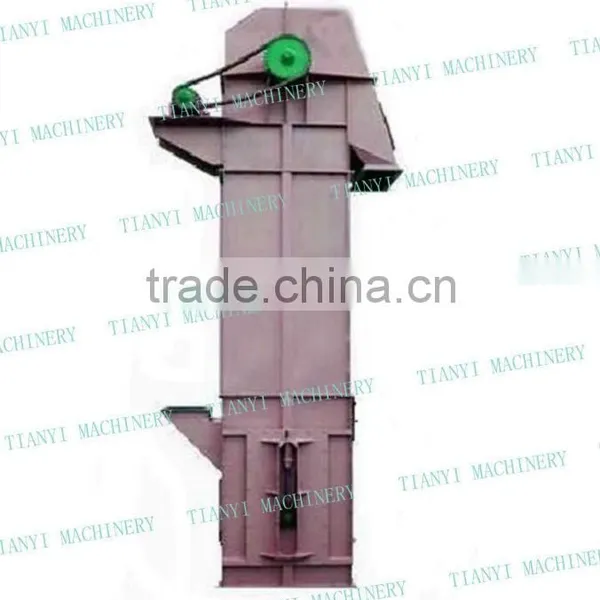 China Professional Large Capacity High-strength Rubber Belt Bucket Elevator photo-2